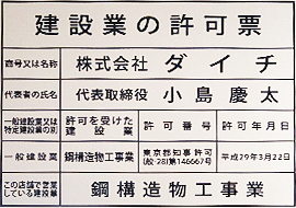 建設業許可